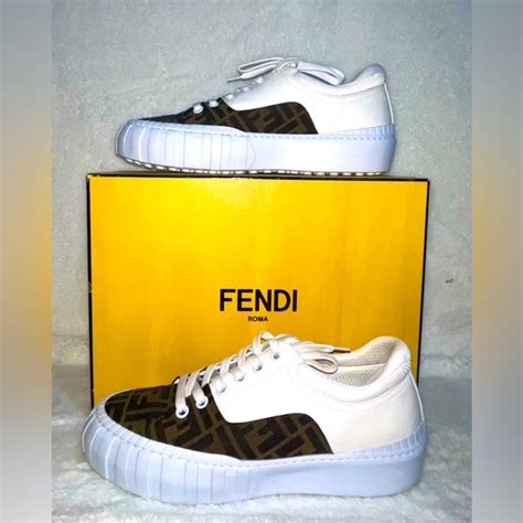 fendi shoe laces|Fendi force lace up leather.